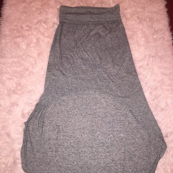 Aeropostale Gray High Low Bodycon Skirt Size XS - Picture 1 of 3